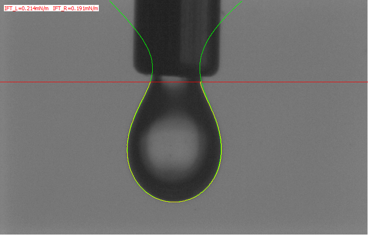 「接觸角測量儀」“接觸角測量儀”其本質仍然是量角器